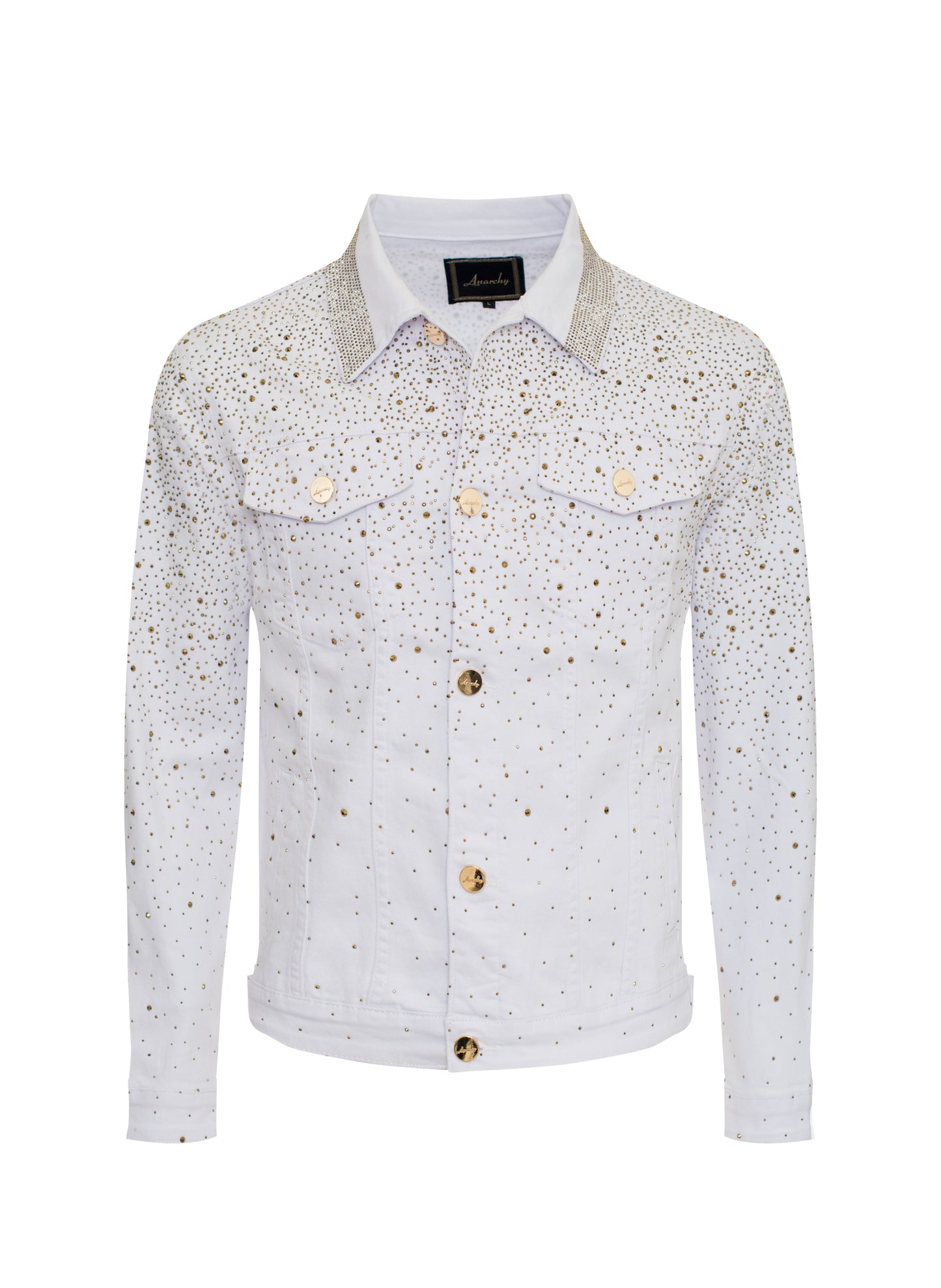 Rhinestone Denim Jacket
