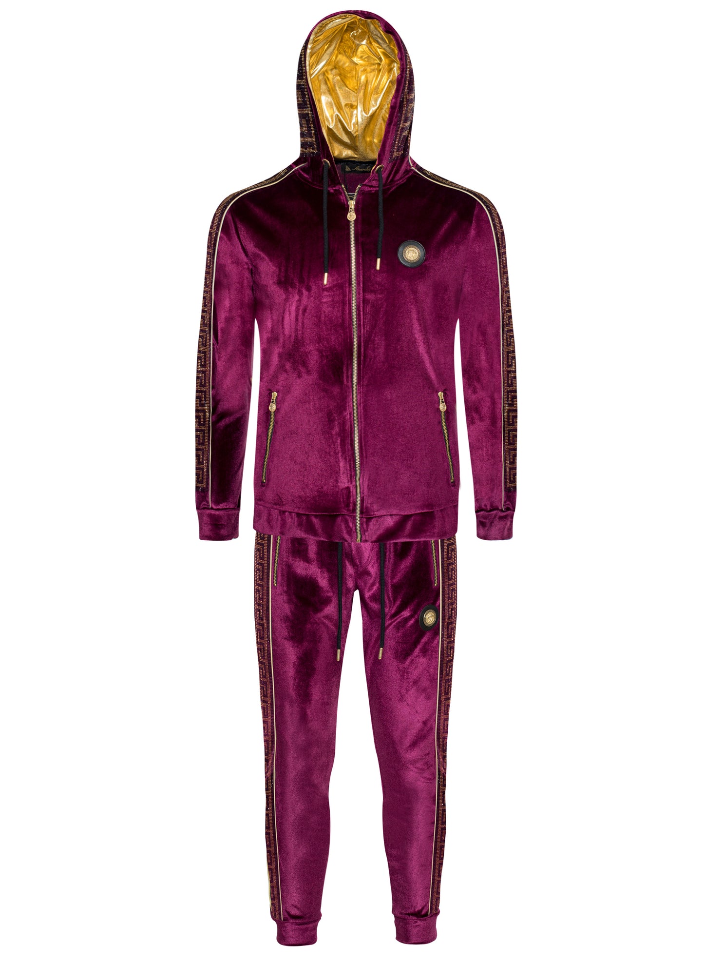 Velour Track Suit