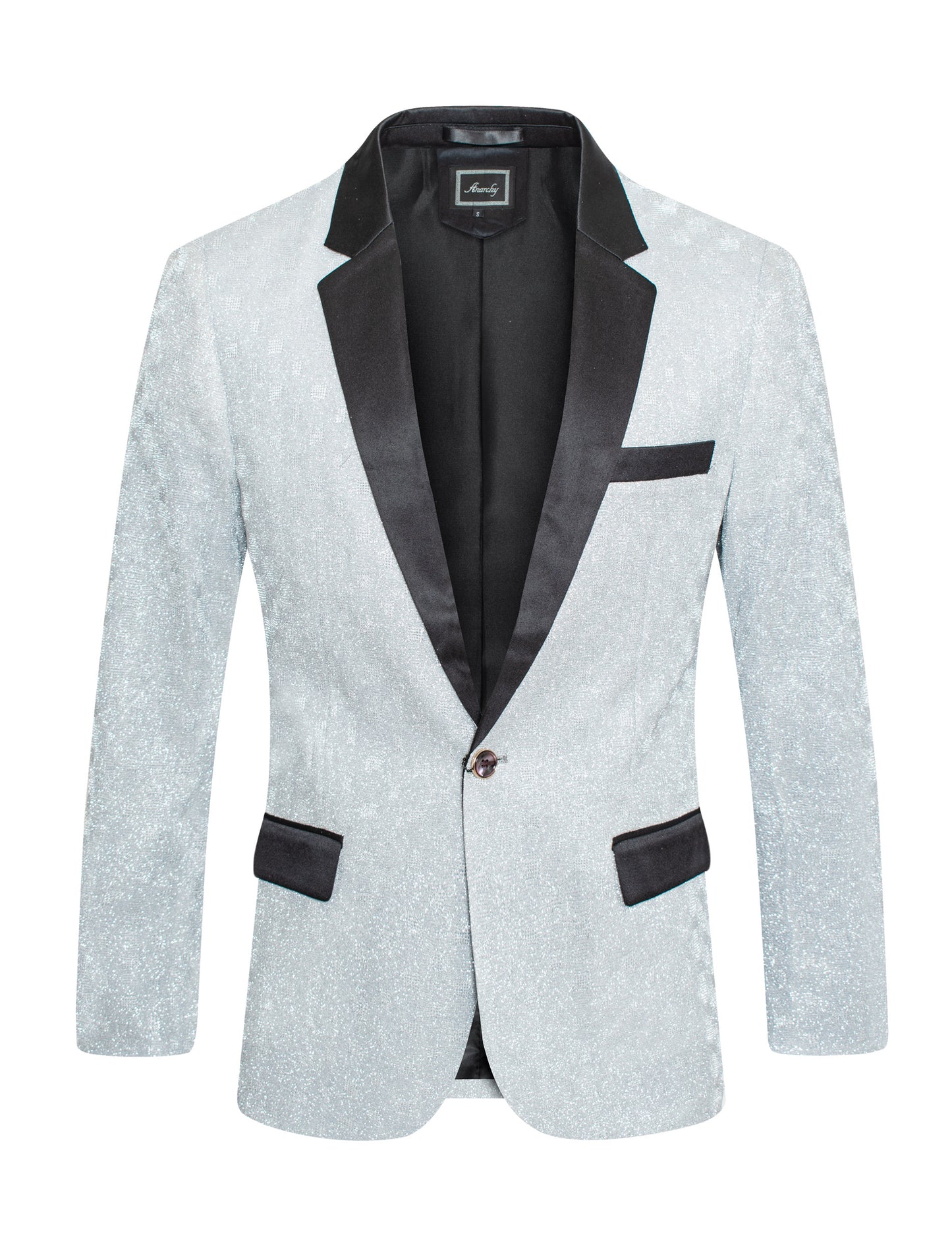 Square Shiny Glitter Blazer