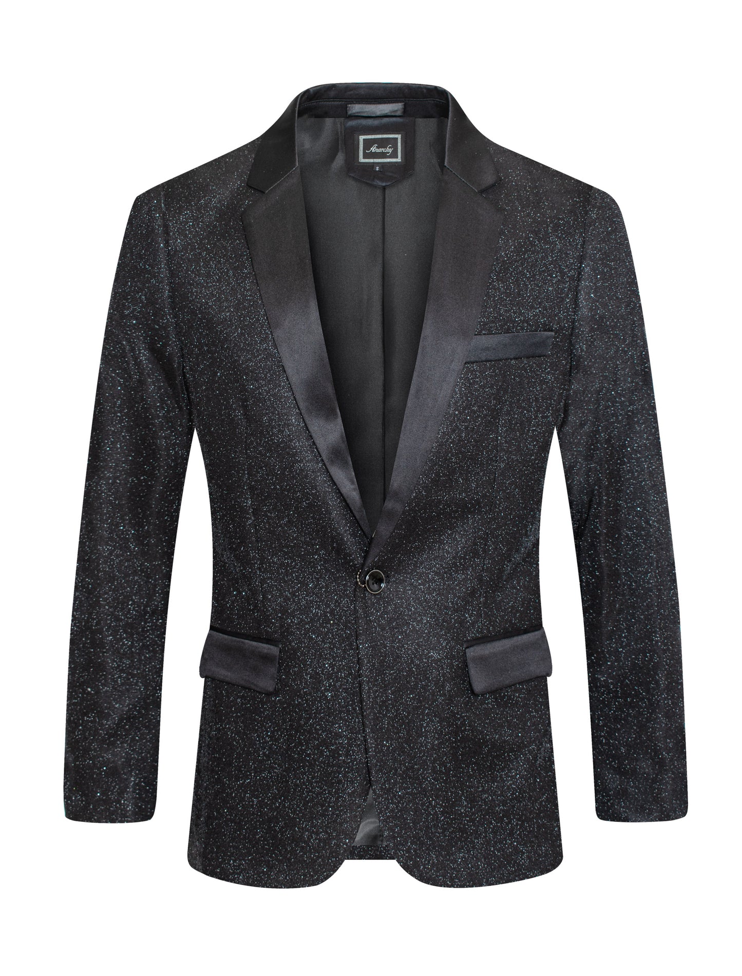 High Shine Glitter Blazer