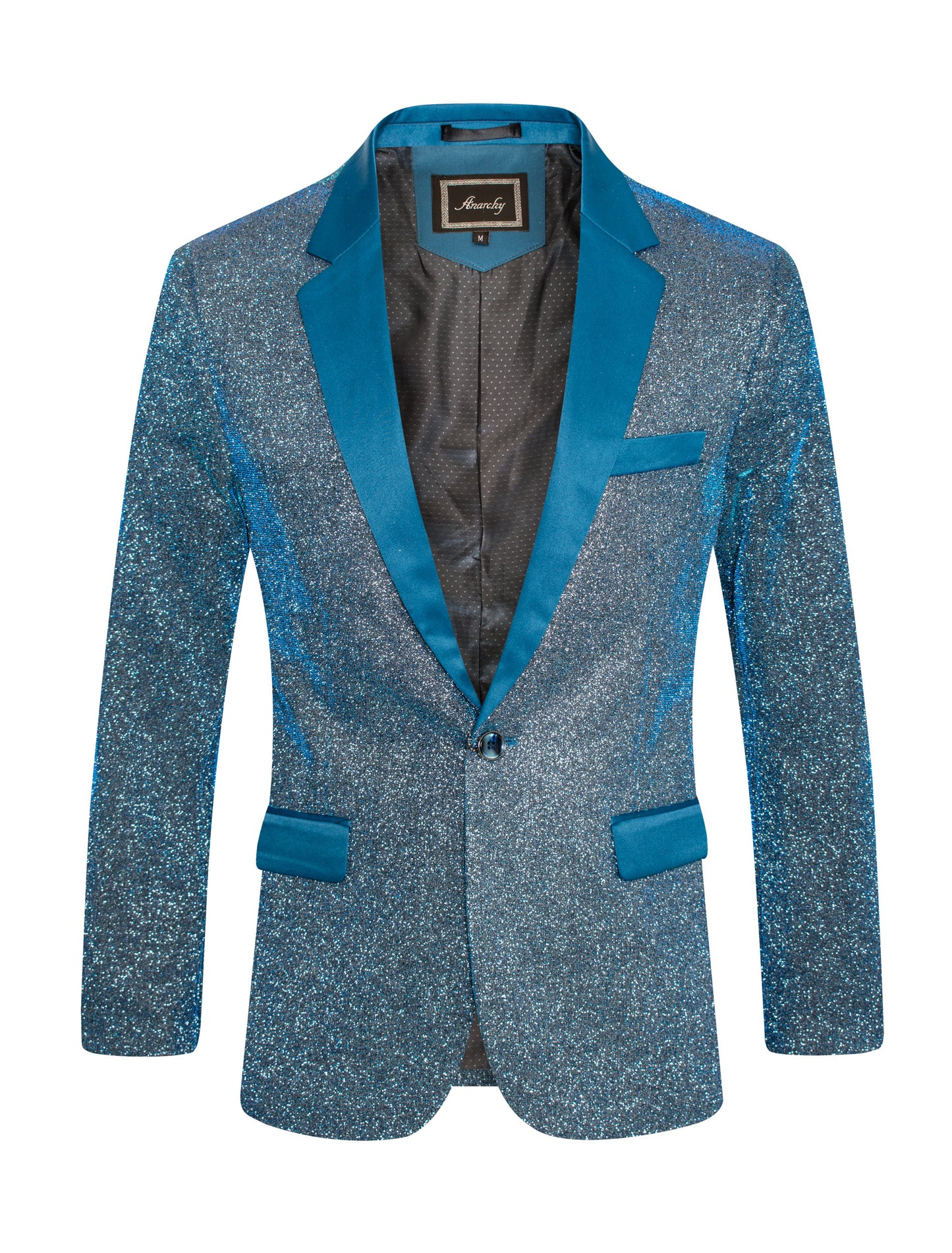 High Shine Glitter Blazer