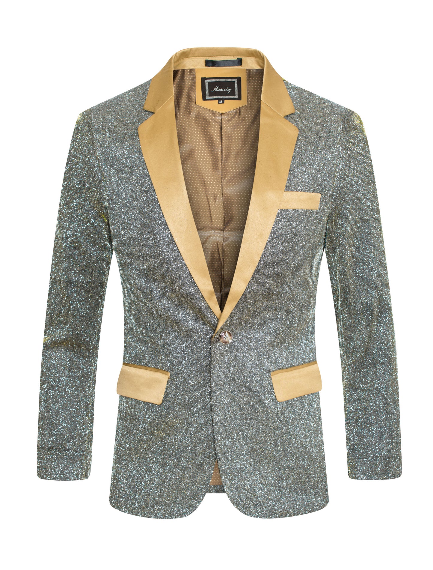 High Shine Glitter Blazer