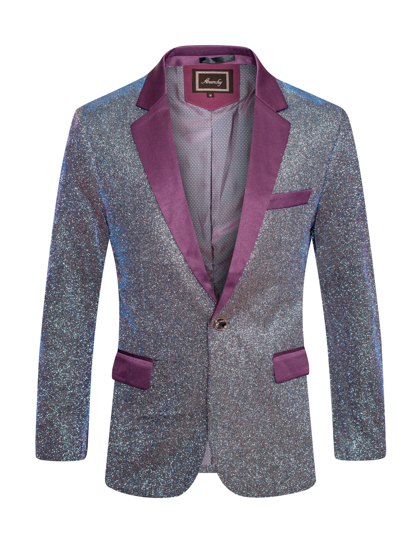 High Shine Glitter Blazer