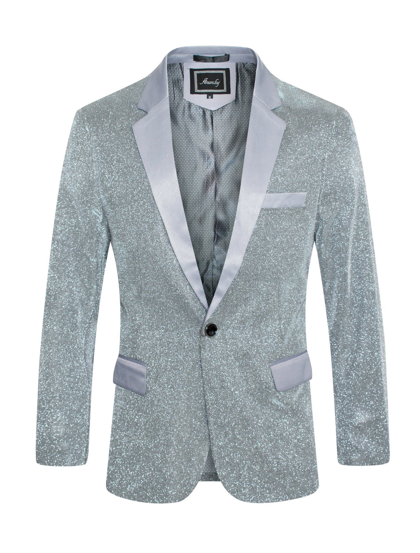 High Shine Glitter Blazer