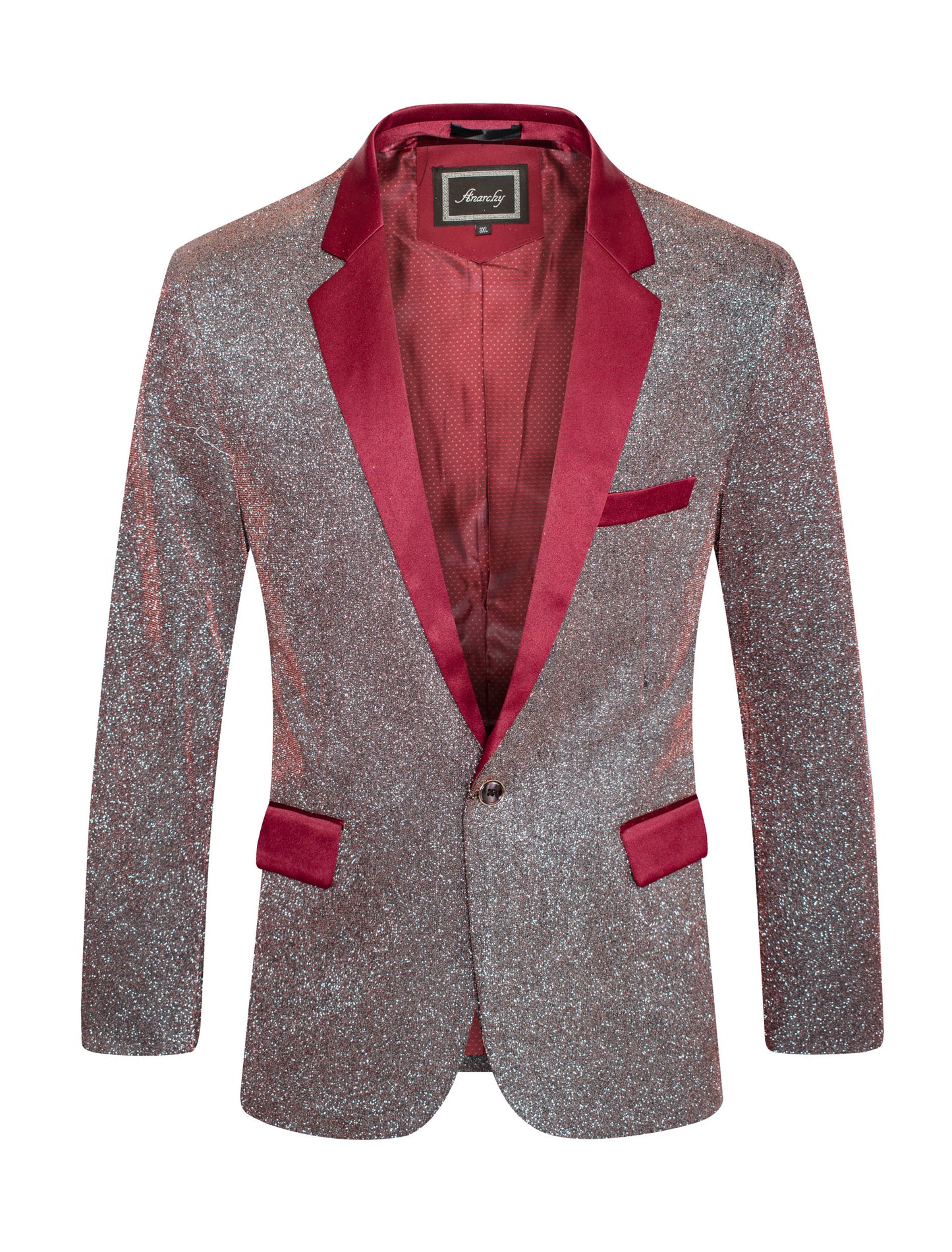 High Shine Glitter Blazer