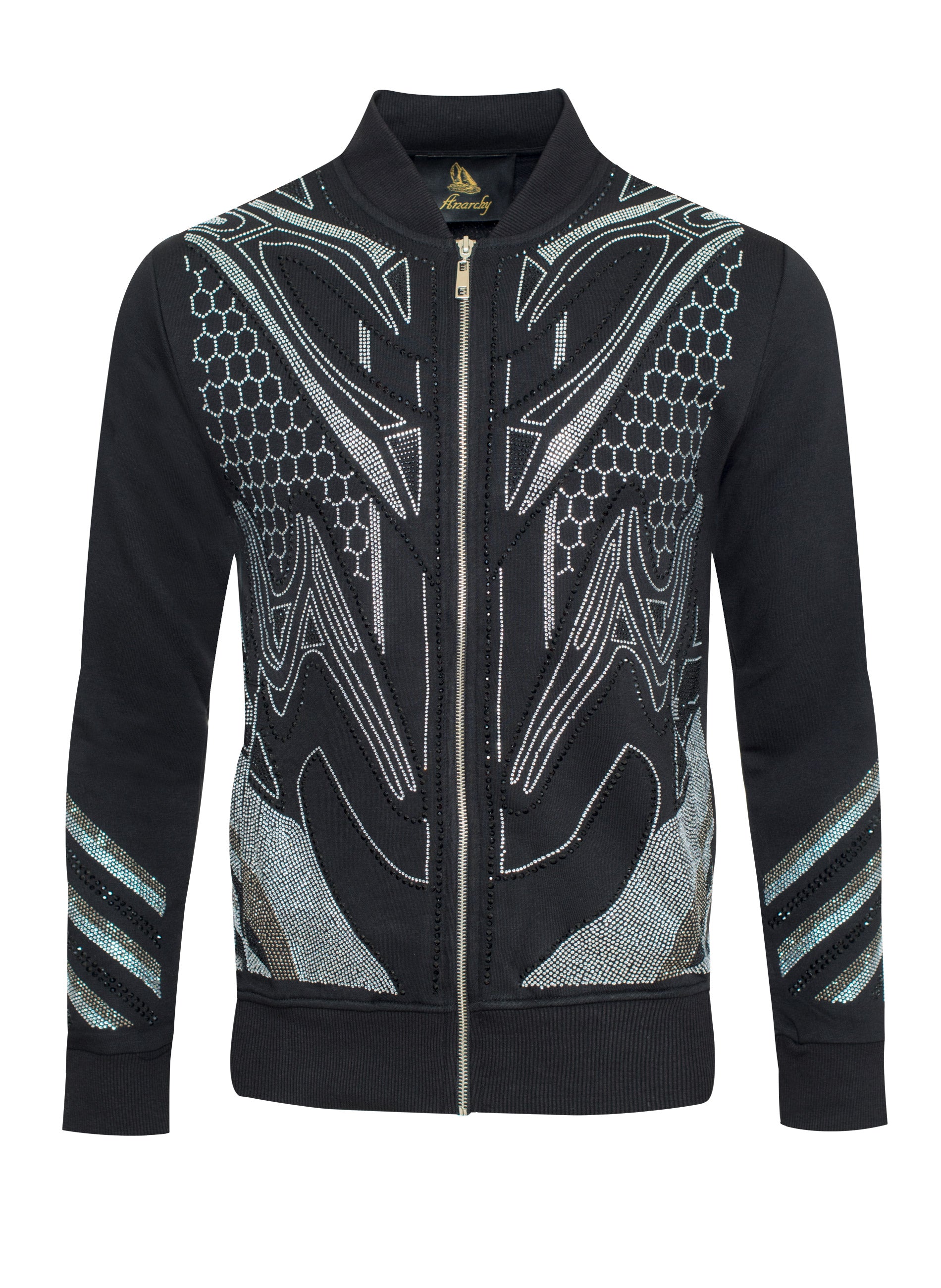 Skellaton Rhinestone Jacket Rhinestone Jacket – ANARCHY LOS ANGELES