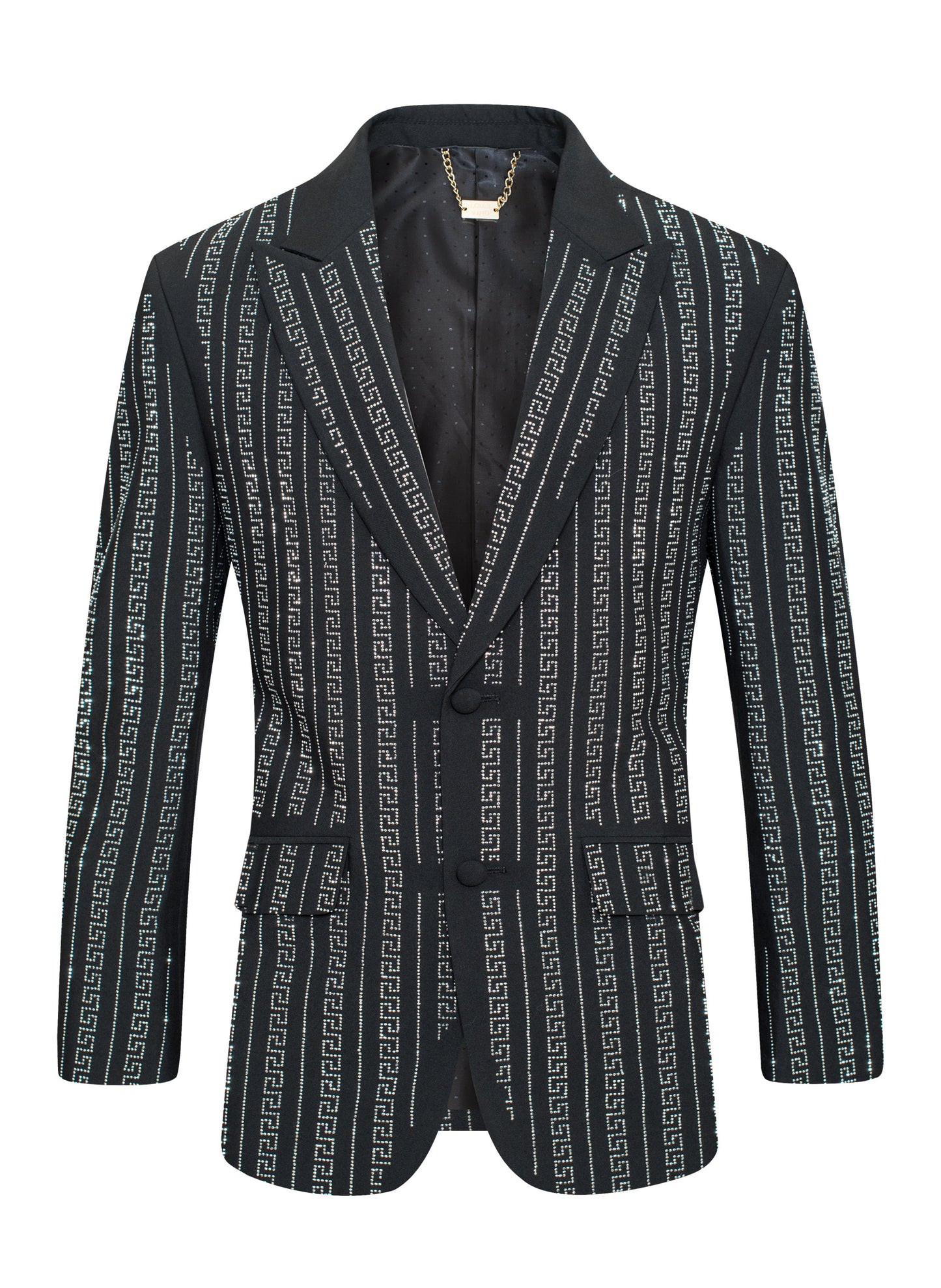 Greek Key Blazer