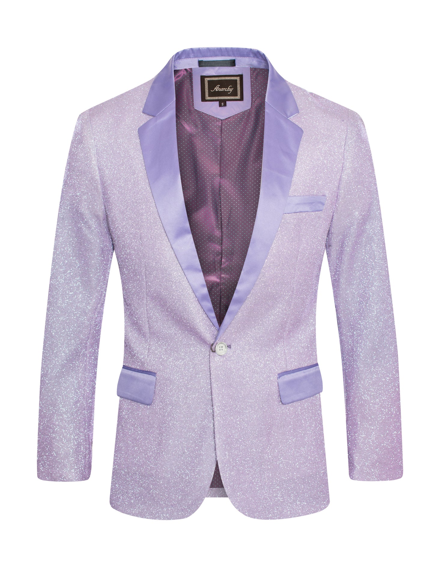 High Shine Glitter Blazer